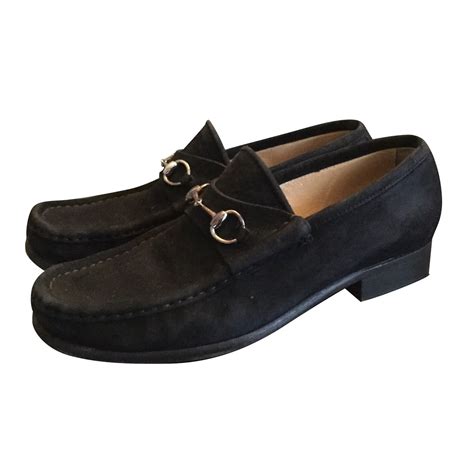 gucci mocassin femme|gucci suede loafer.